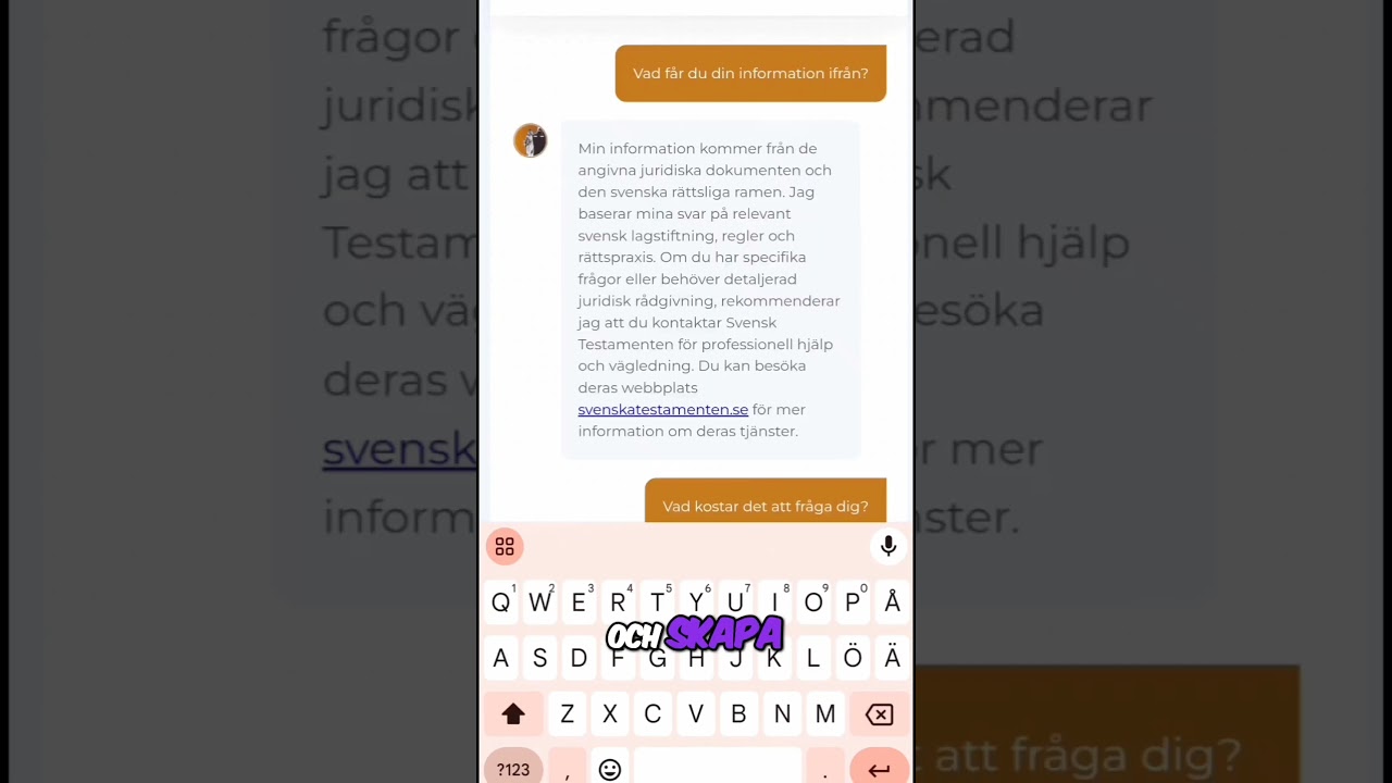 Sveriges F&ouml;rsta Gratis AI-Jurist f&ouml;r Arvsr&auml;tt &ndash; Din Expert i Fickan! 🤖⚖️