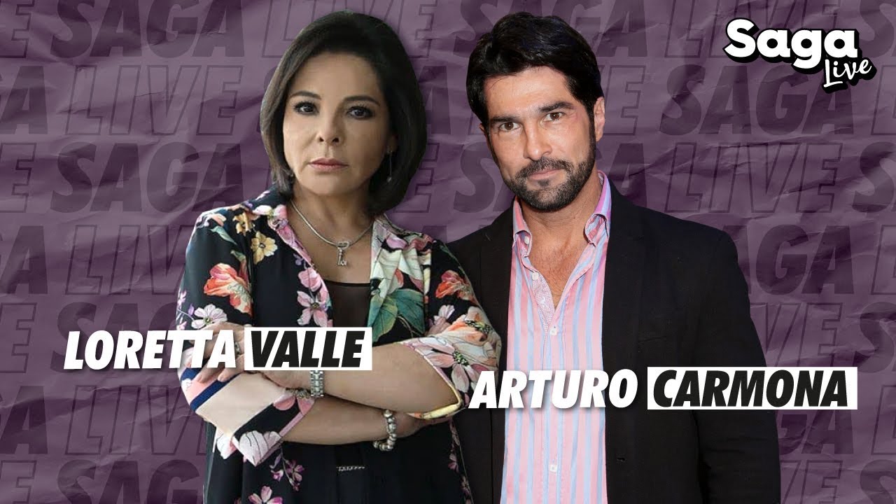 Loretta Valle  y Arturo Carmona con Adela Micha | SagaLive
