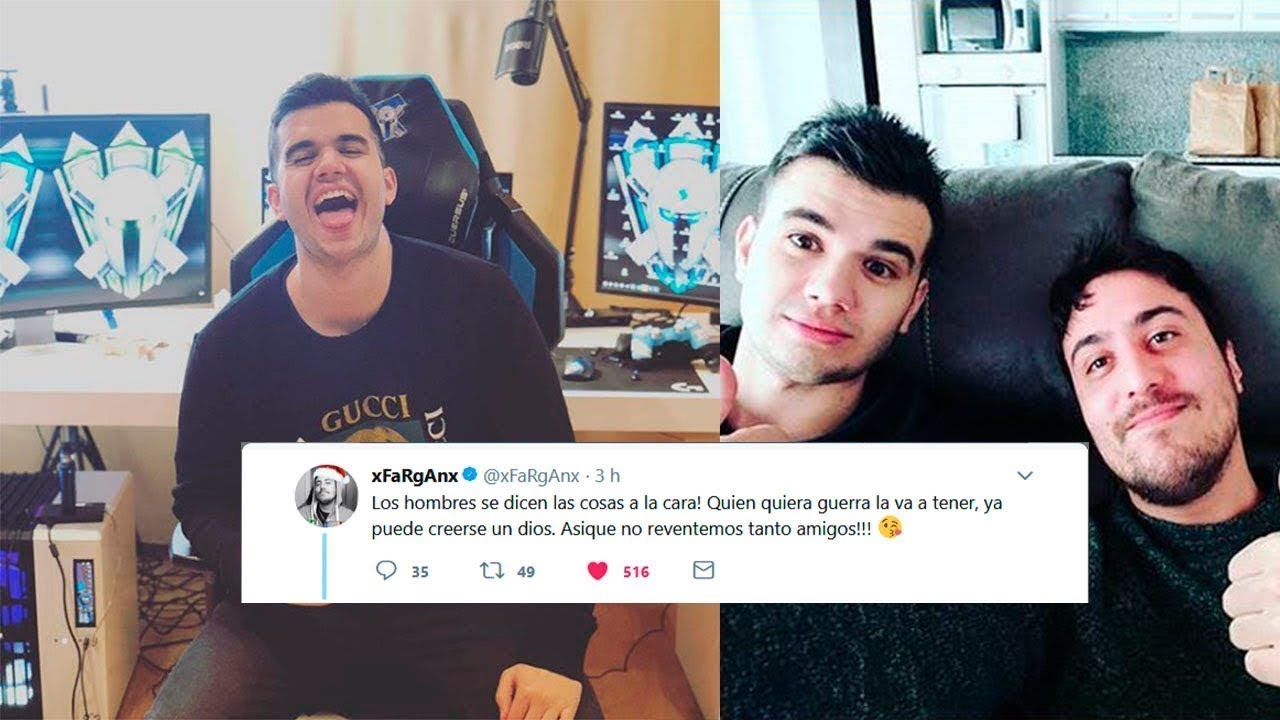 sTaXx indirecta a Fargan y este responde : LOS HOMBRES SE DICES LAS COSAS EN LA CARA