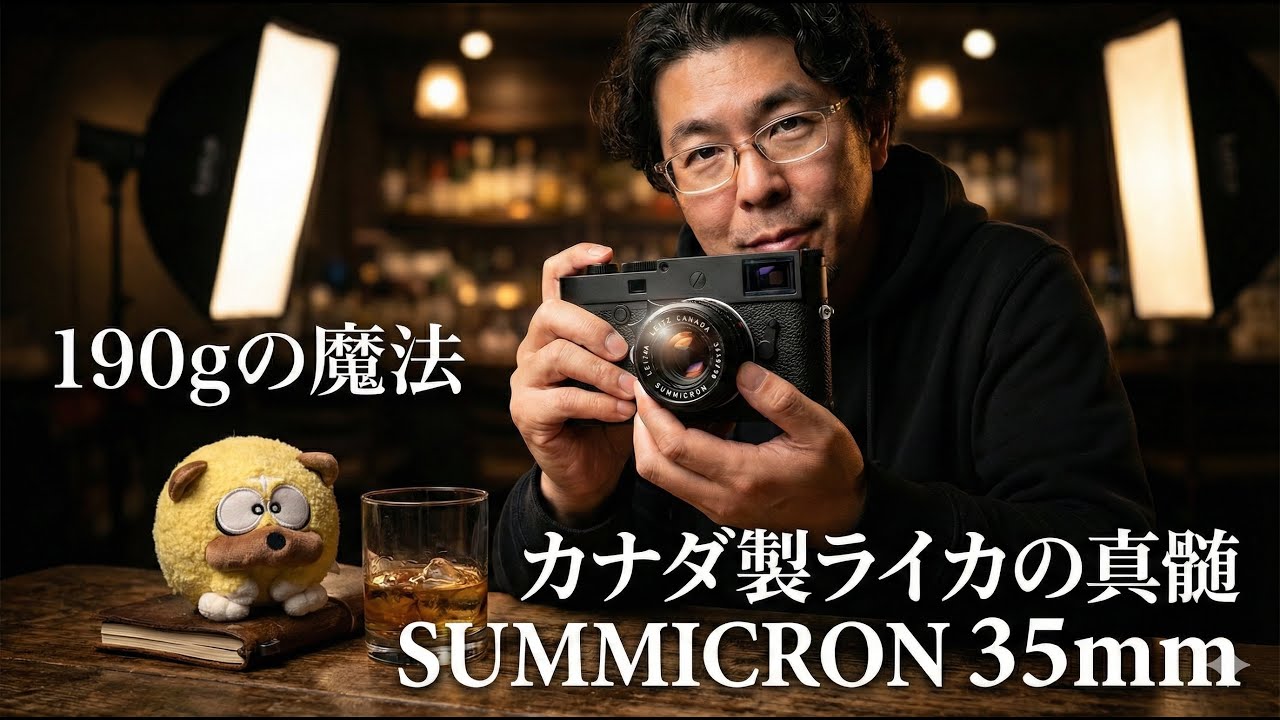 「ライカ・カナダ」という、贅沢。Summicron 35mm f2 6枚玉と巡る、不完全な美学。