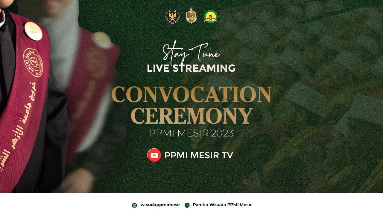 LIVE DAY 1 - CONVOCATION CEREMONY PPMI MESIR 2023 (November, 8th 2023)