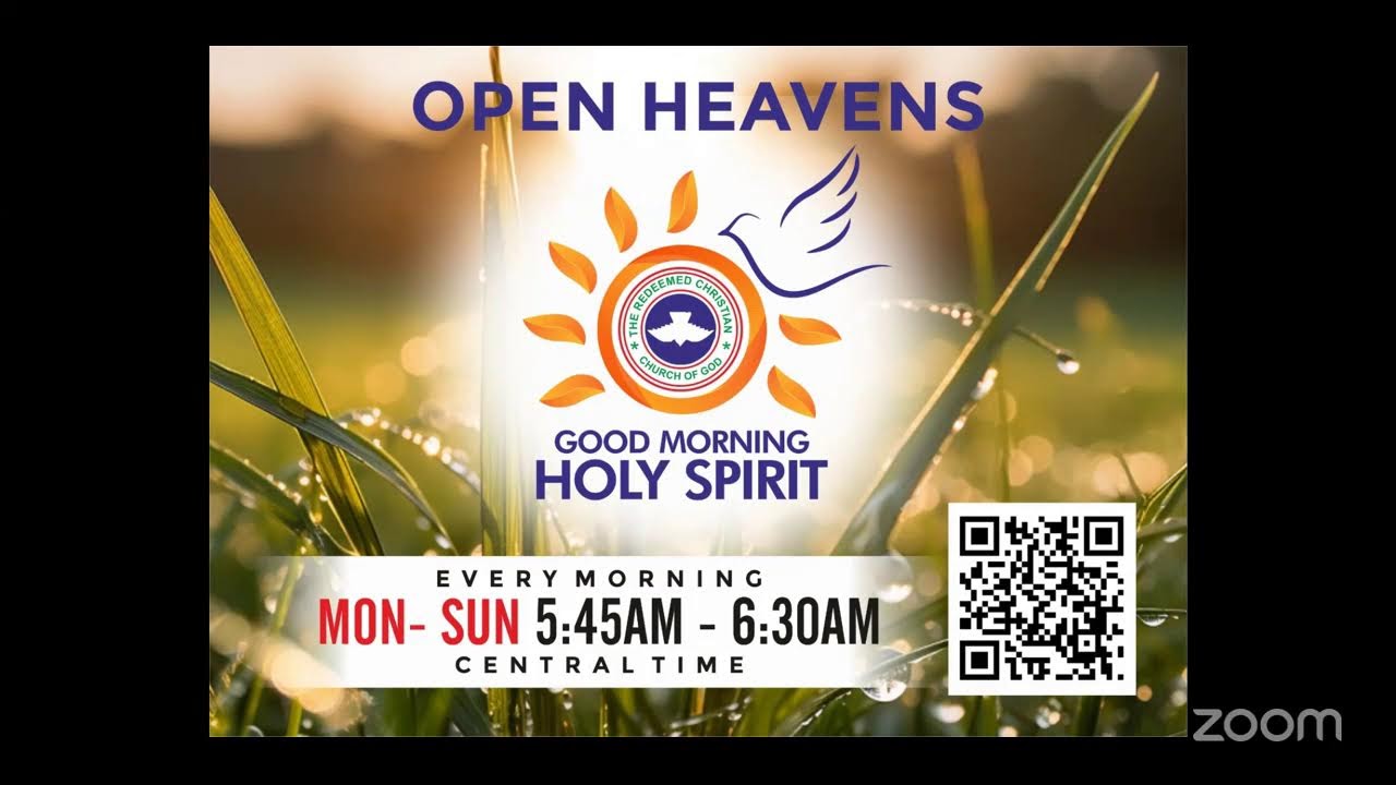 Good morning Holy Spirit  - Godly confidence -