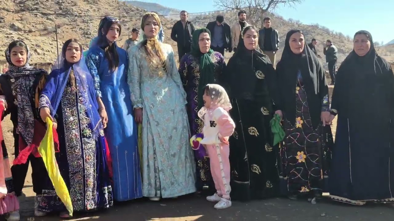 جشن عروسی عشایری لری در روستای جلاله با لباس محلی تقدیم به مخاطبین عزیز و... تا قسمت های بعدی
