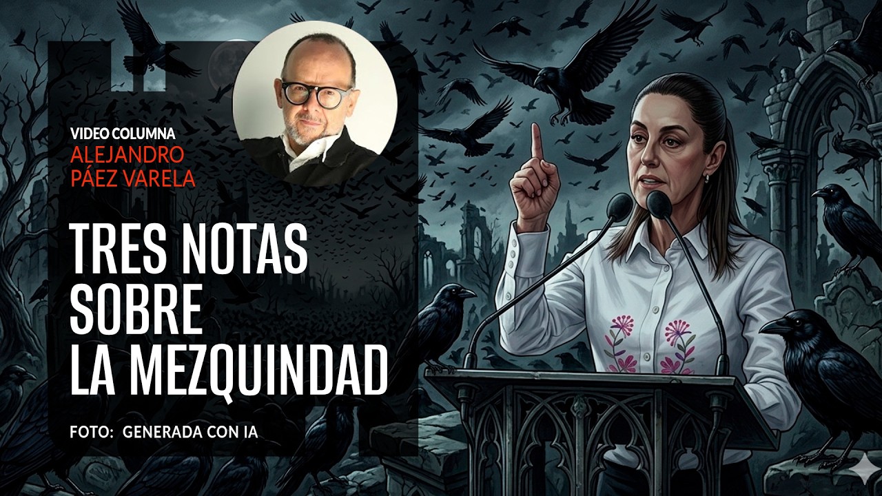 Tres notas sobre la mezquindad. Por Alejandro Páez Varela