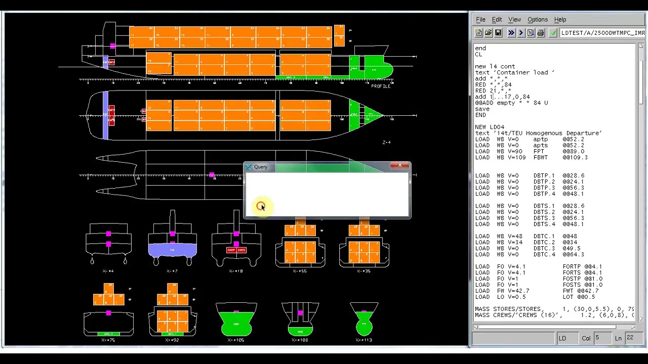 #NAPA ship #Loading #analysis. Happy #coding !! #NAPA #Software #Review