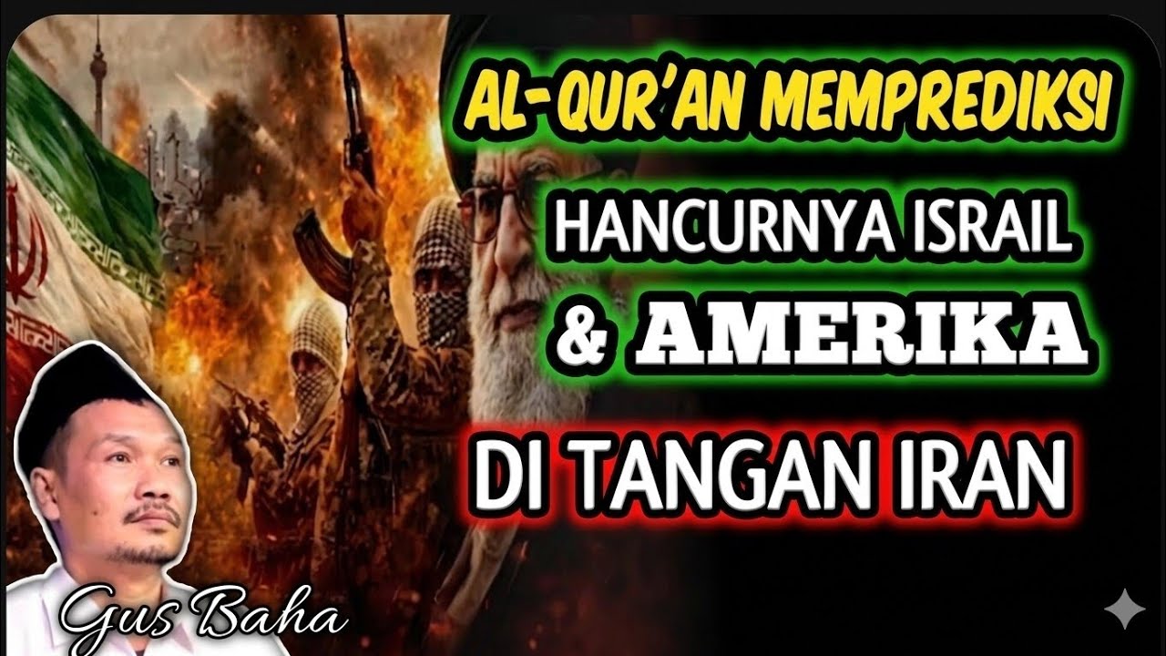 prekdisi Al-Qur'an hancurnya Israel & amerika ditangan Iran