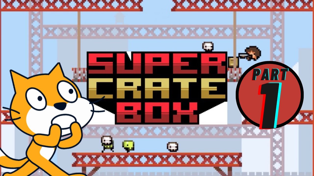 Создайте шутер на выживание в Scratch: Часть 1 (УРОВЕНЬ и ИГРОК)