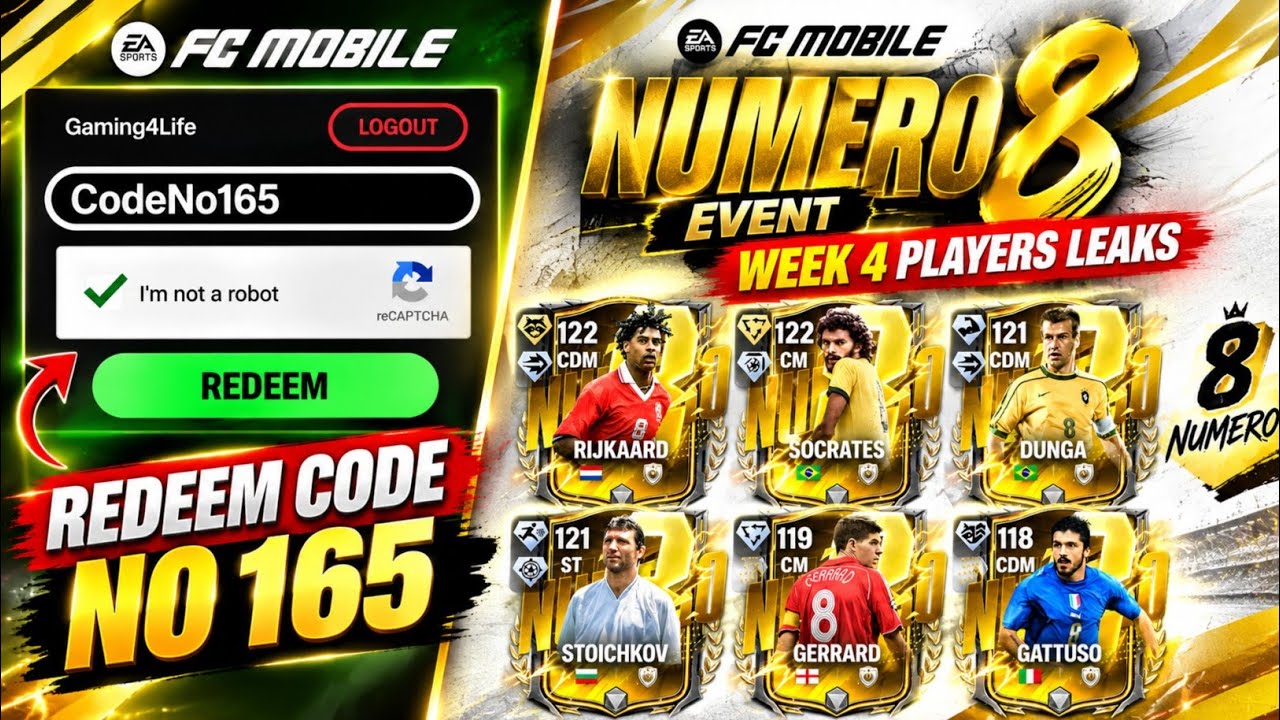 HOW TO GET NEW REDEEM CODES ZLATAN NUMERO 8 EVENT WEEK 4 LEAKS SOCRATES IN EA FC FIFA MOBILE 26