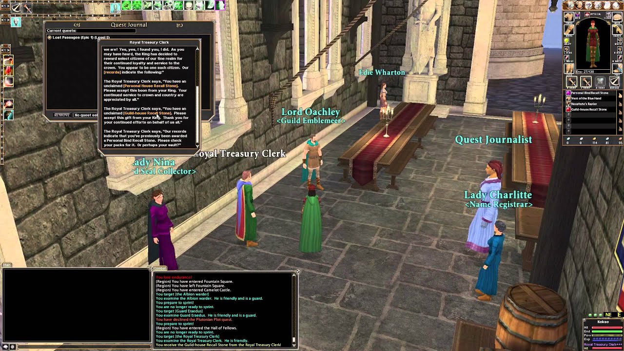 How to get Guild-House Recall Stone - Dark Age of Camelot