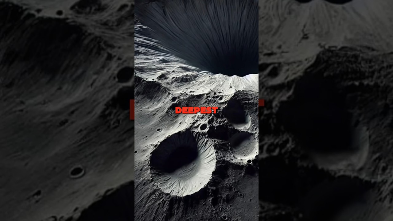 Deep South Pole - Aitken and the Massive Structure Beneath It #science #space #universe #nasa #moon