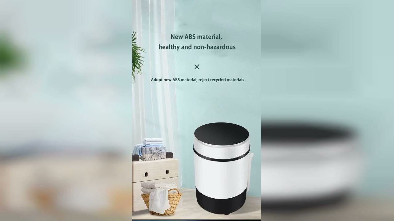 Review: Compact Portable Washing Machine - Top-Loading Bionic Hand-Wash Design, Large Capacity...