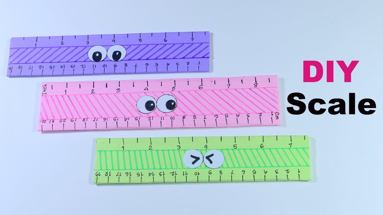 How to Make Scale from Paper | DIY Origami Paper Scale - Very Easy