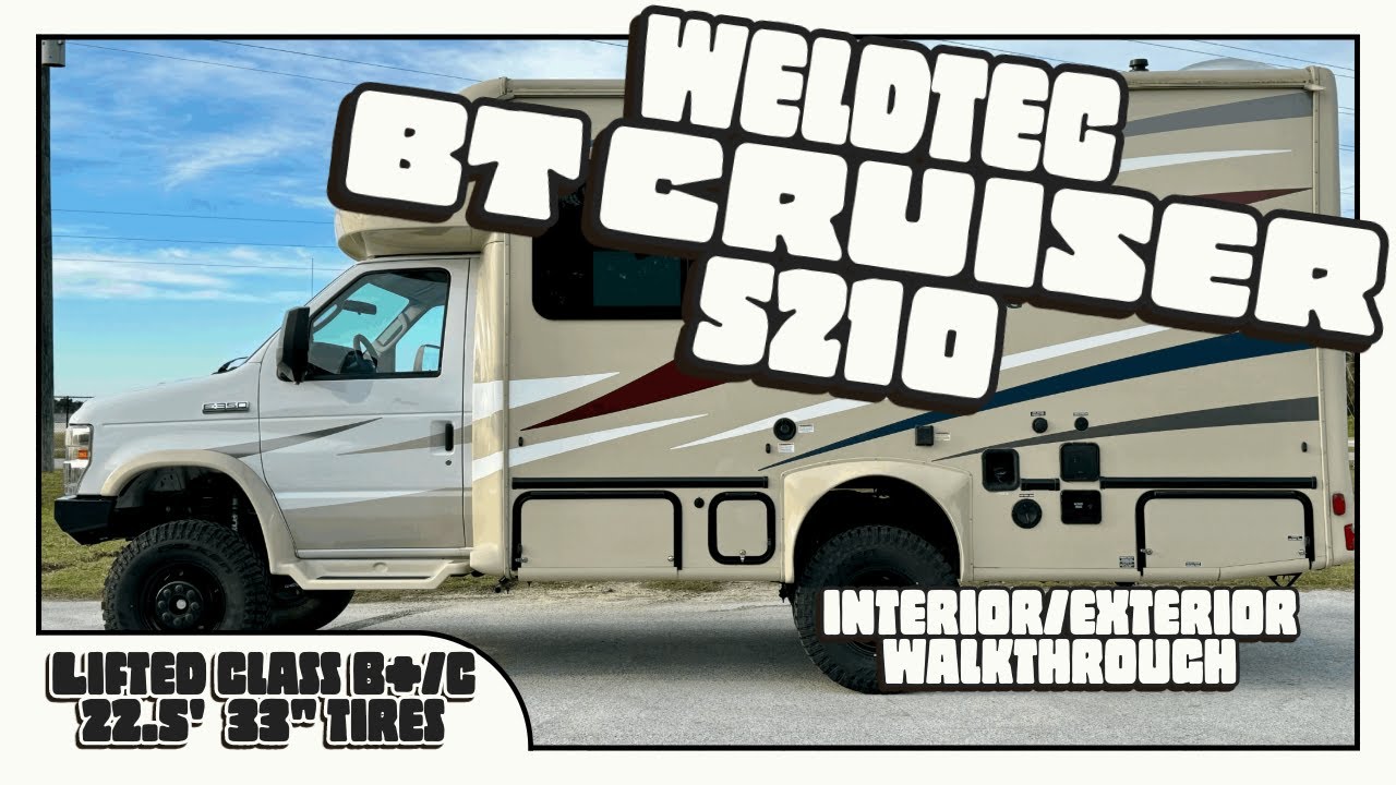 Lifted 2021 Gulf Stream B Touring Cruiser 5210 - Weldtec + More!