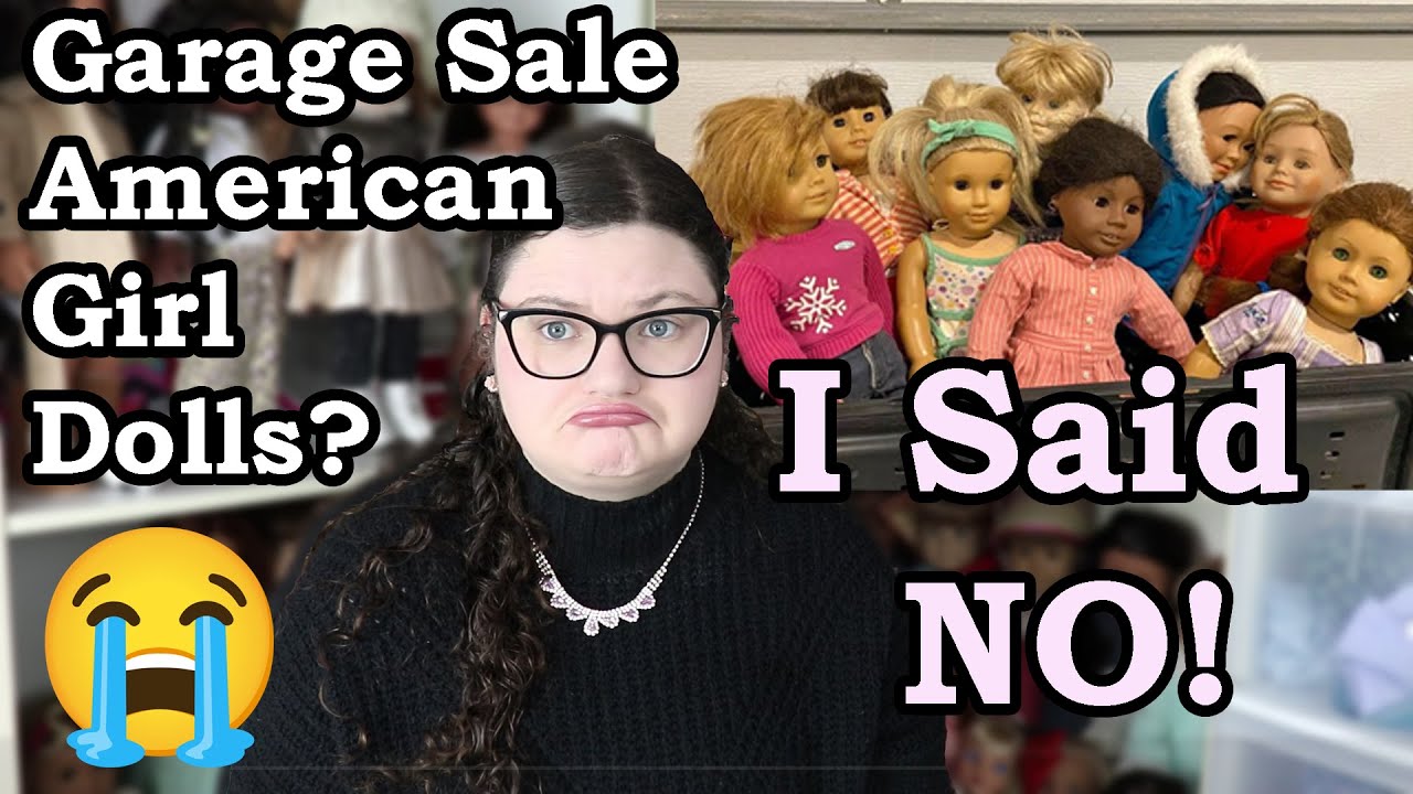 STORYTIME: I found American Girl Dolls at a Garage Sale But I Said No...I got Books Though