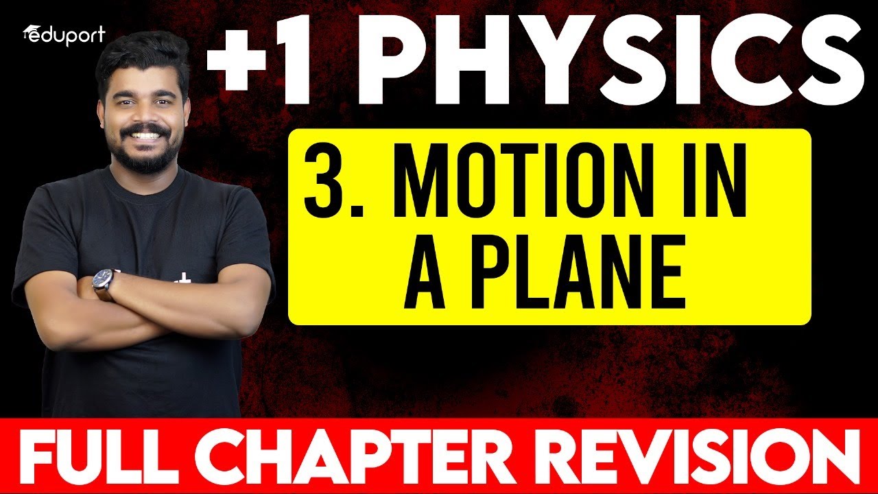 Plus One Physics Public Exam | 3. Motion in a Plane | Eduport Plus One