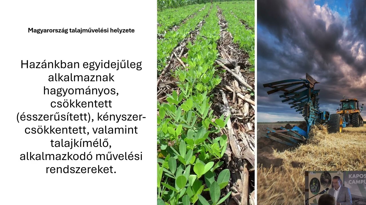 Tényszerűen a regeneratív mezőgazdaságról – Dr. Gyuricza Csaba