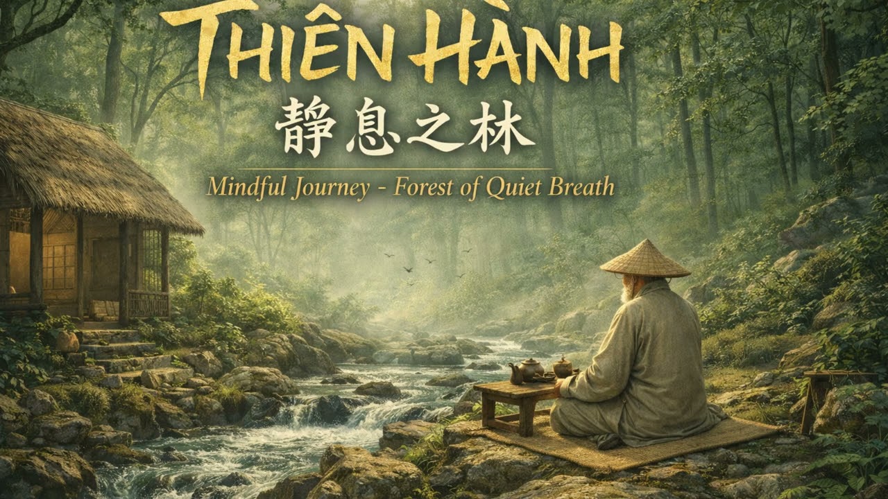 THIÊN HÀNH - Mindful Journey | Forest of Quiet Breath #MindfulJourney #MeditationMusic #ZenMusic