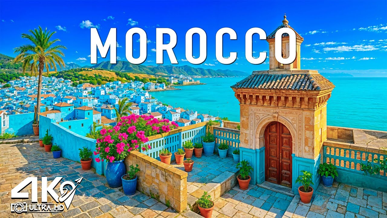 🎬 CineNature 4K -  Dreamlike Morocco | Relaxing Piano Journey