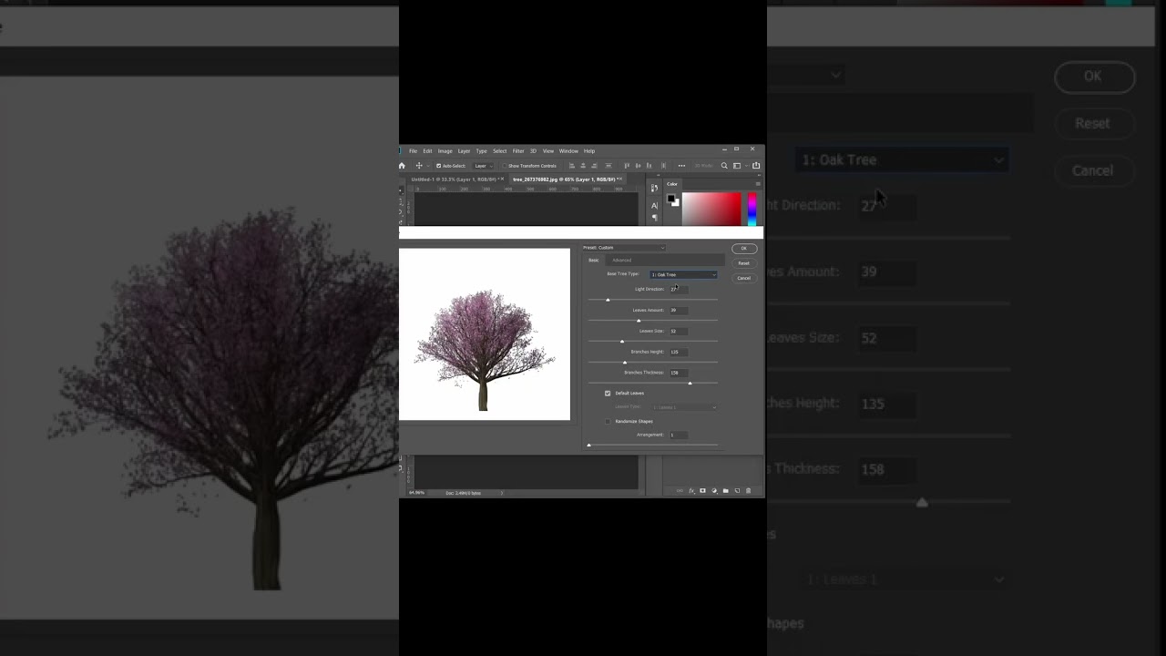 How To Render Trees in Photoshop