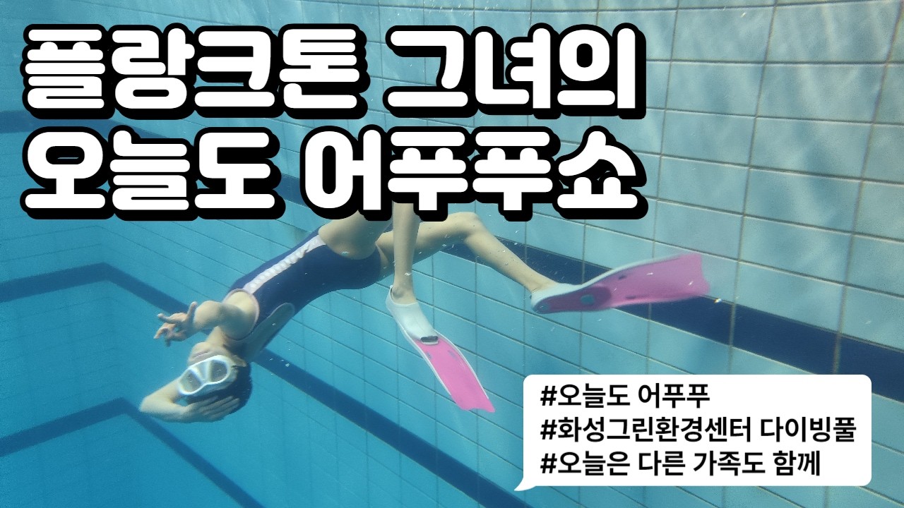 26년 3월 7일 화성그린환경센터 다이빙풀에서 벙개모임