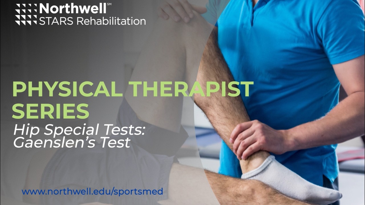 Gaenslen's Test - PT Series - Northwell Health