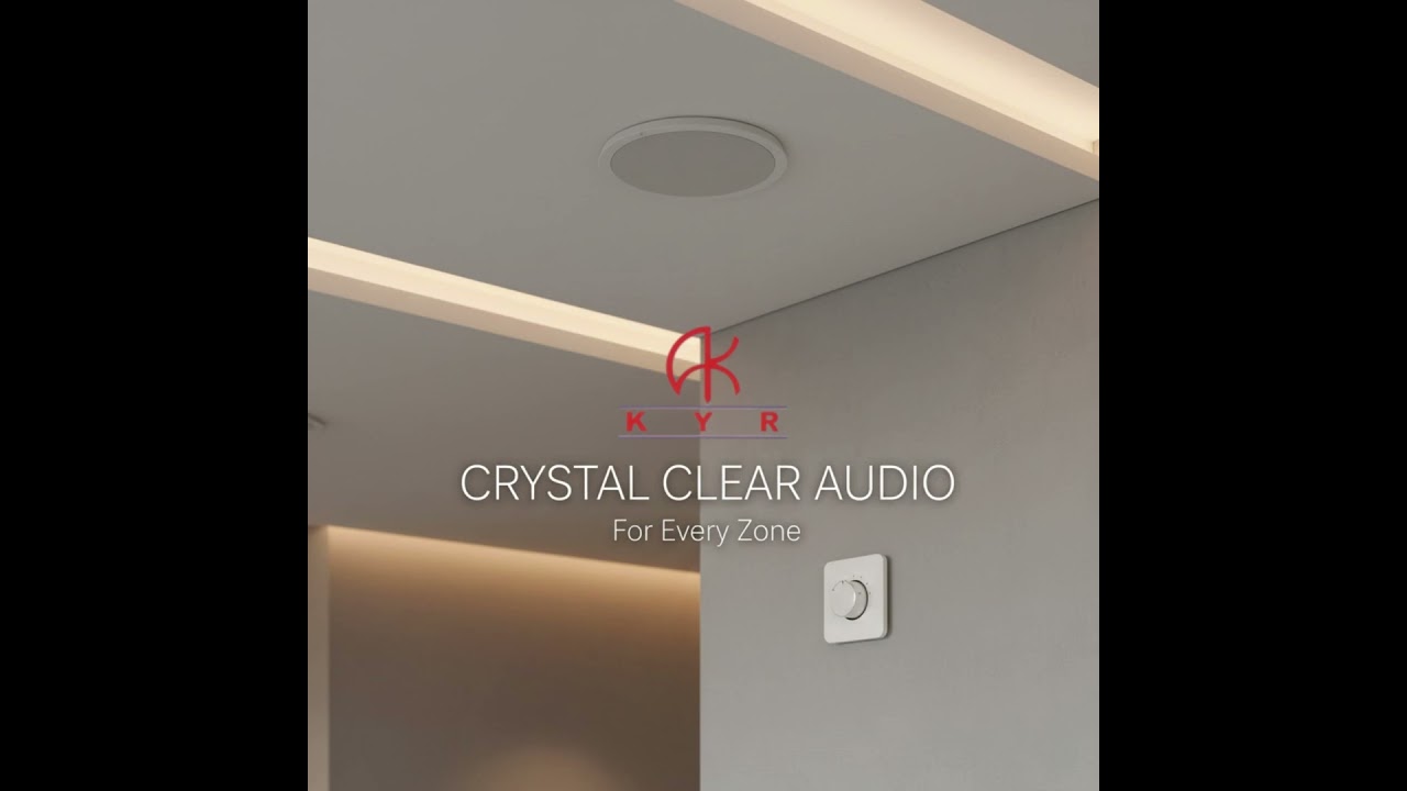 Audio that Blends In, Performance that Stands Out. 🎶🔊 || KYR For Supplying & Installing Equipments