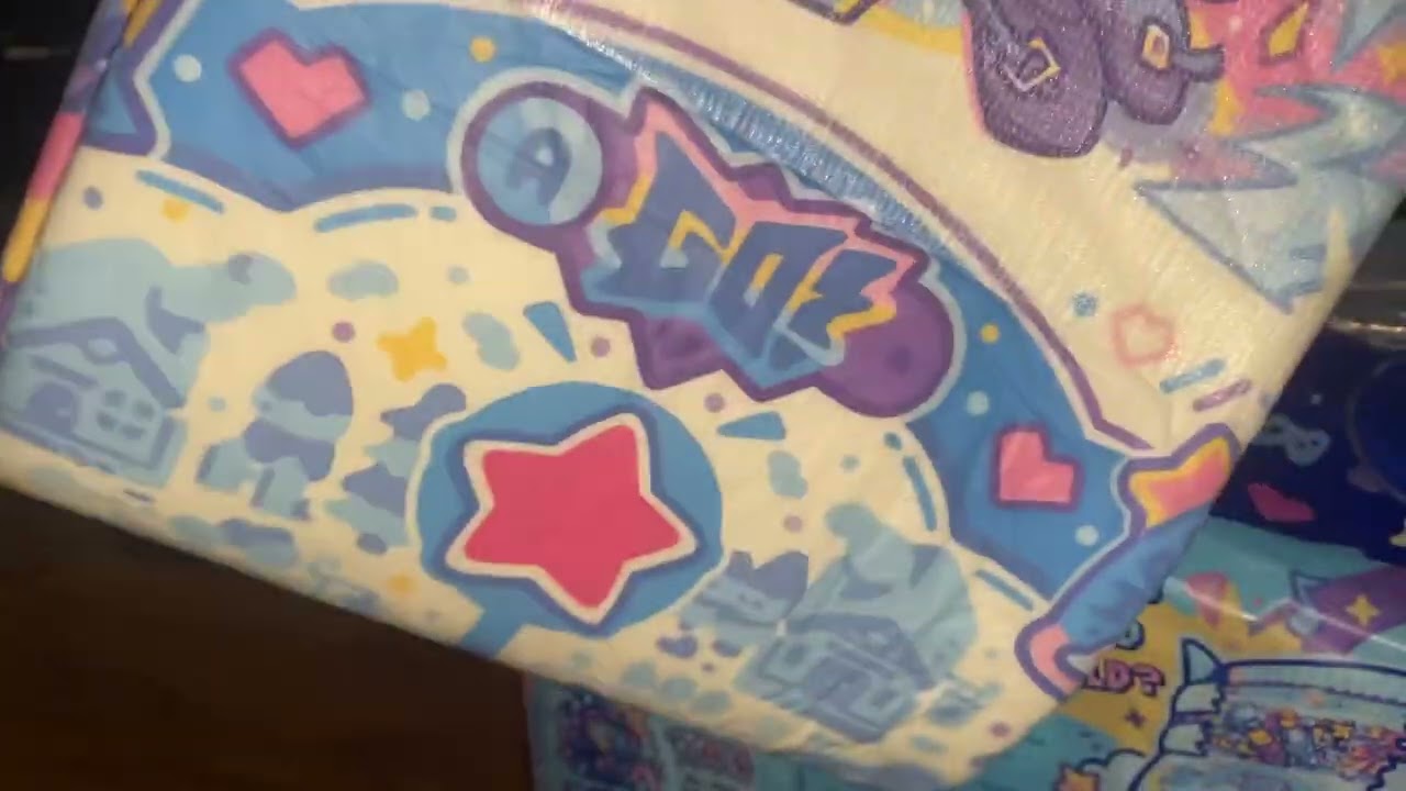 New diapers unboxing 
