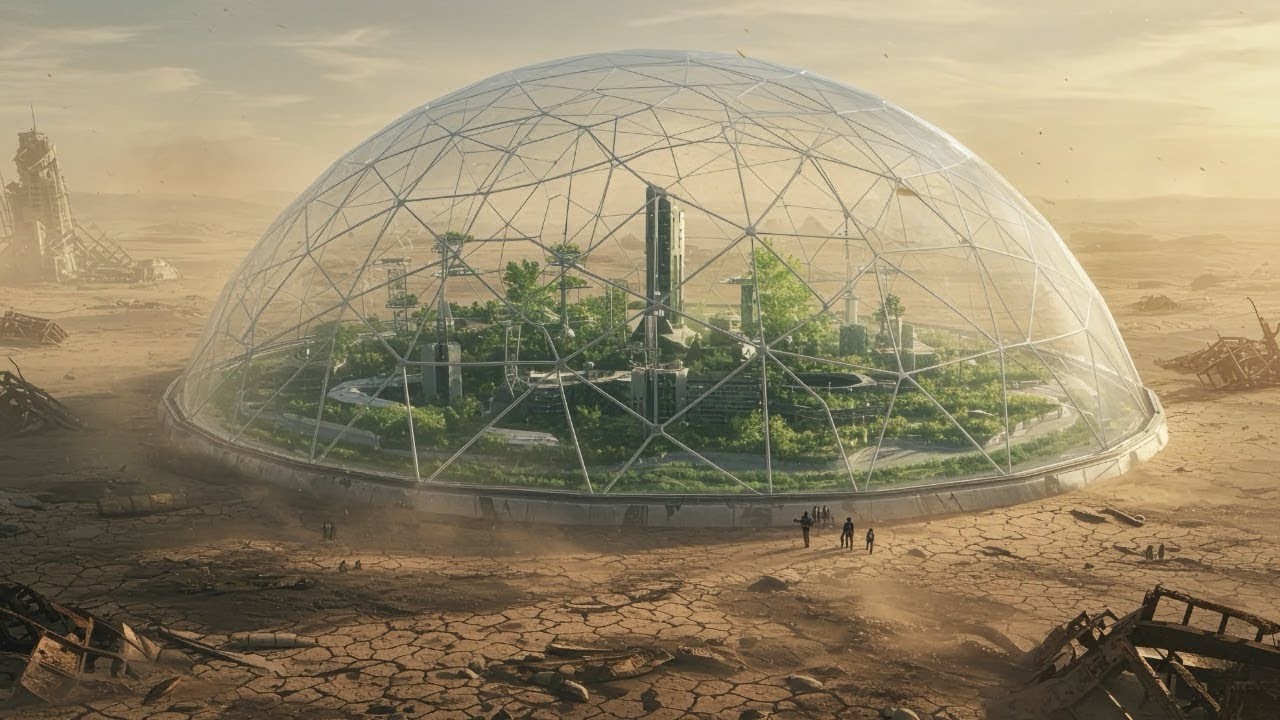 2035, ce qui restera de l’humanité vivra à l’intérieur d’un dôme tandis que la Terre sera détruite