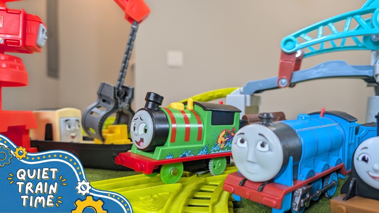 Thomas the Train Which-Way Bridge 🌉 Percy and Bulstrode's Bridge Adventure! (No Talking)