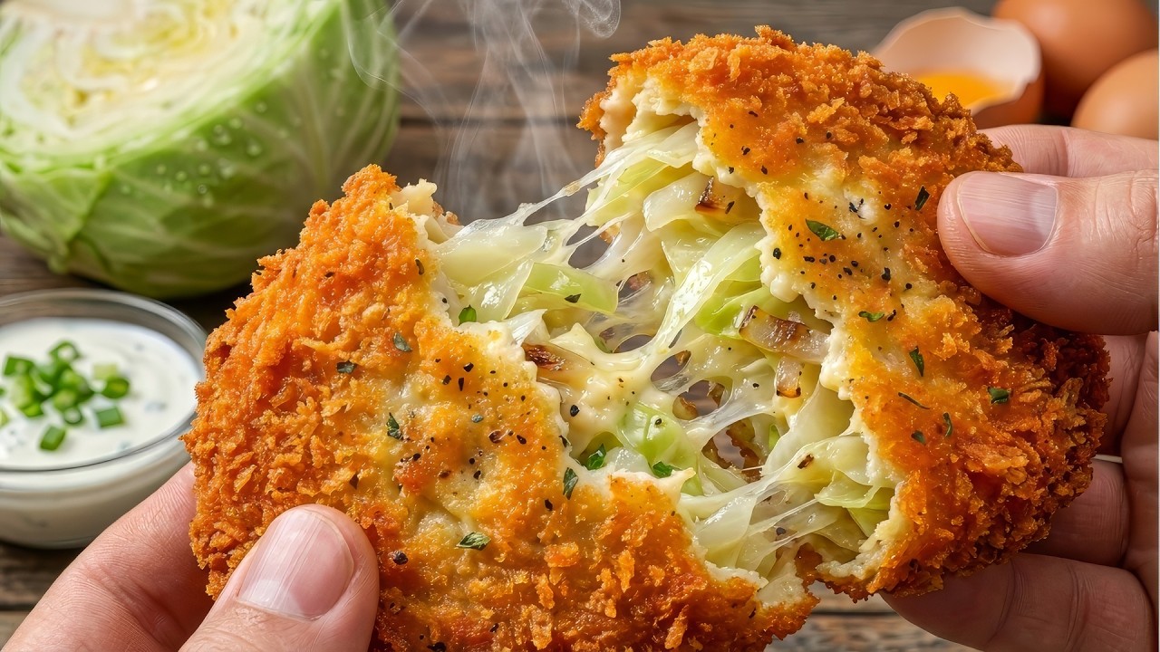 Kohl mit Eiern schmeckt besser als Fleisch! Warum kannte ich dieses Rezept früher nicht? 😱