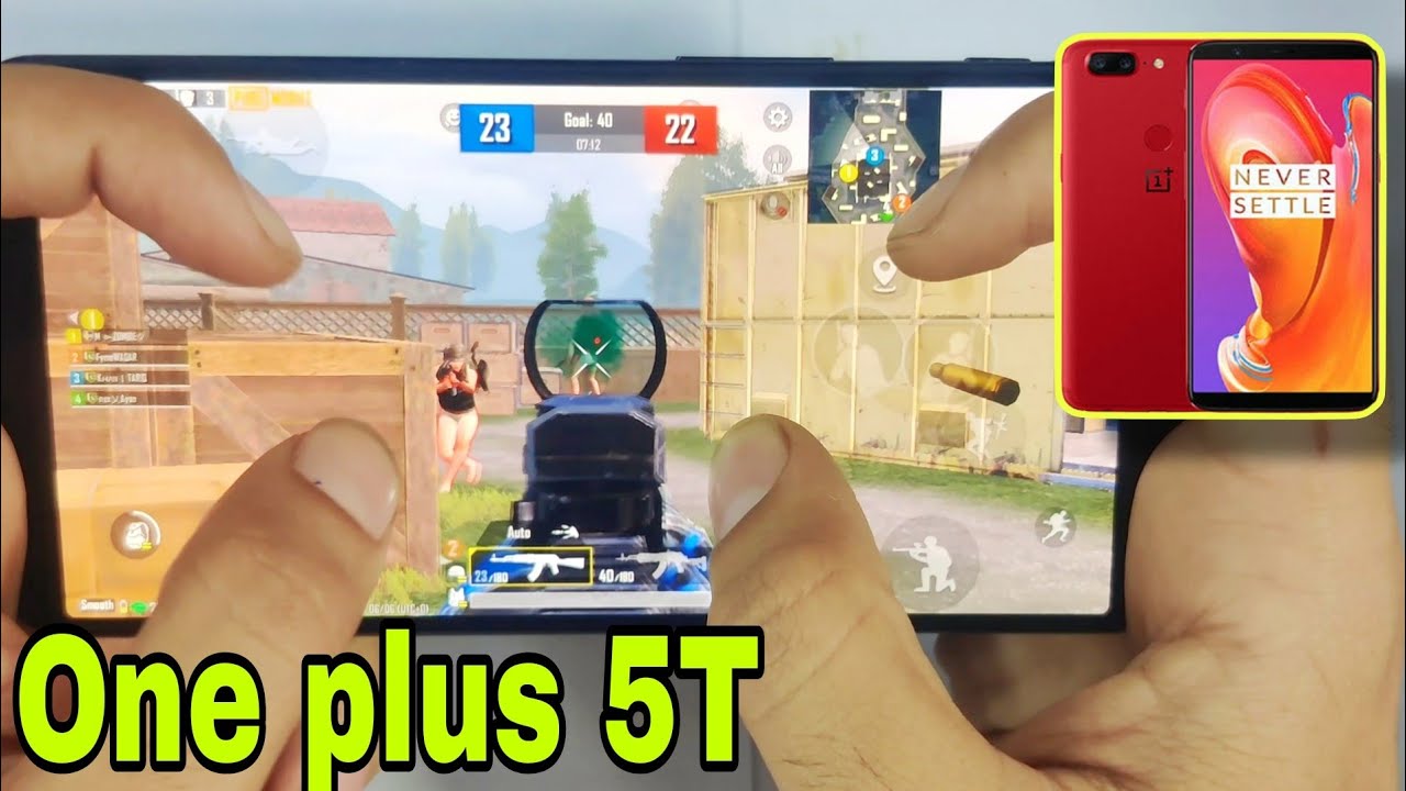 One plus 5t  | pubg test 😱 better then one plus 5 🔥 way to game