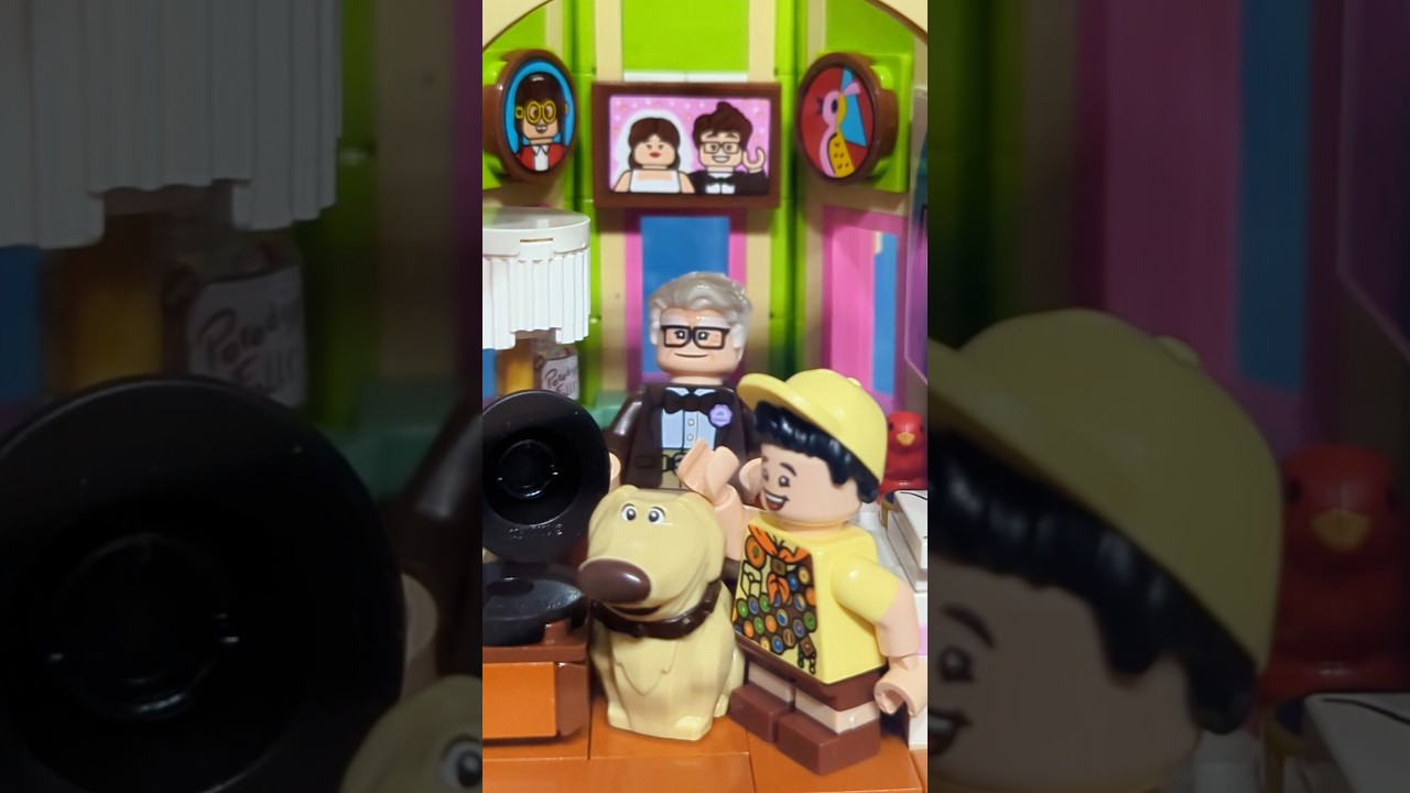 UP Lego Diorama (Where it all began!) #lego #disney