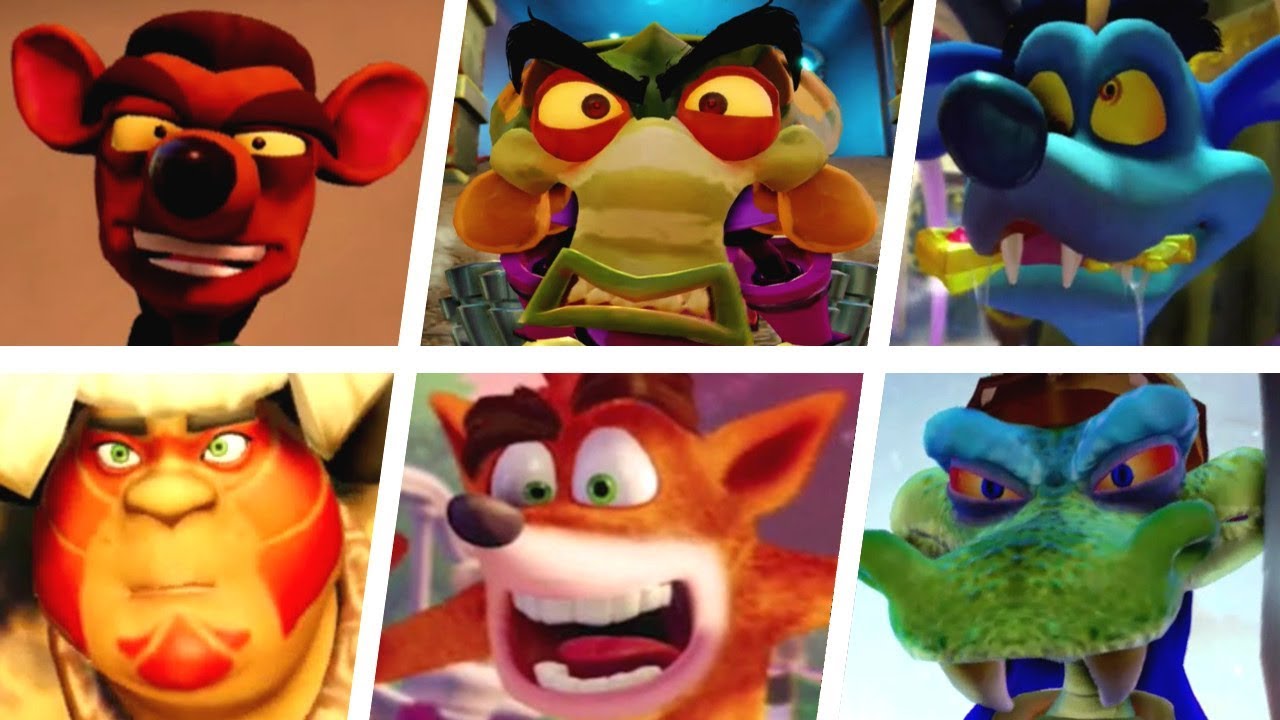 Crash Team Racing Nitro-Fueled — все вступления и концовки боссов