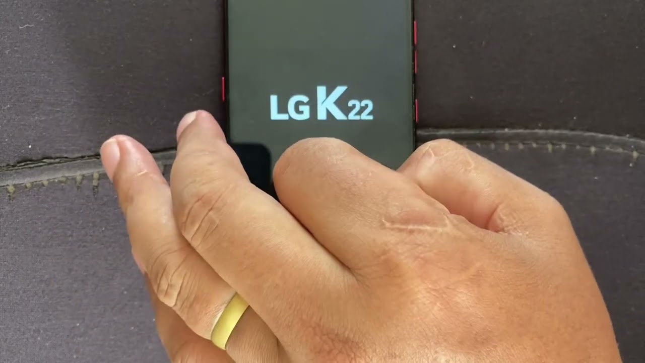 Como formatar lg k 22 passo a passo