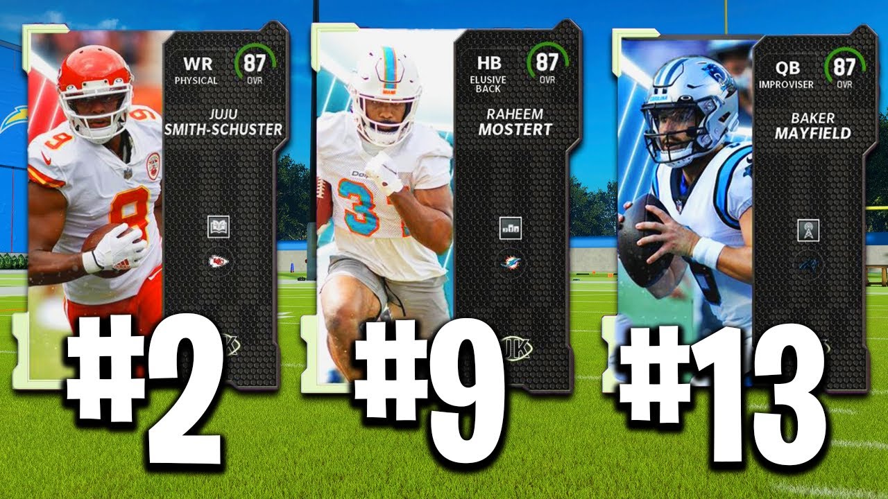 Ranking EVERY Ultimate Kickoff Card in Madden 23!