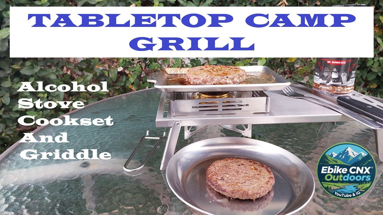 TABLETOP CAMP GRILL FROM CAMPINGMOON #campingmoon