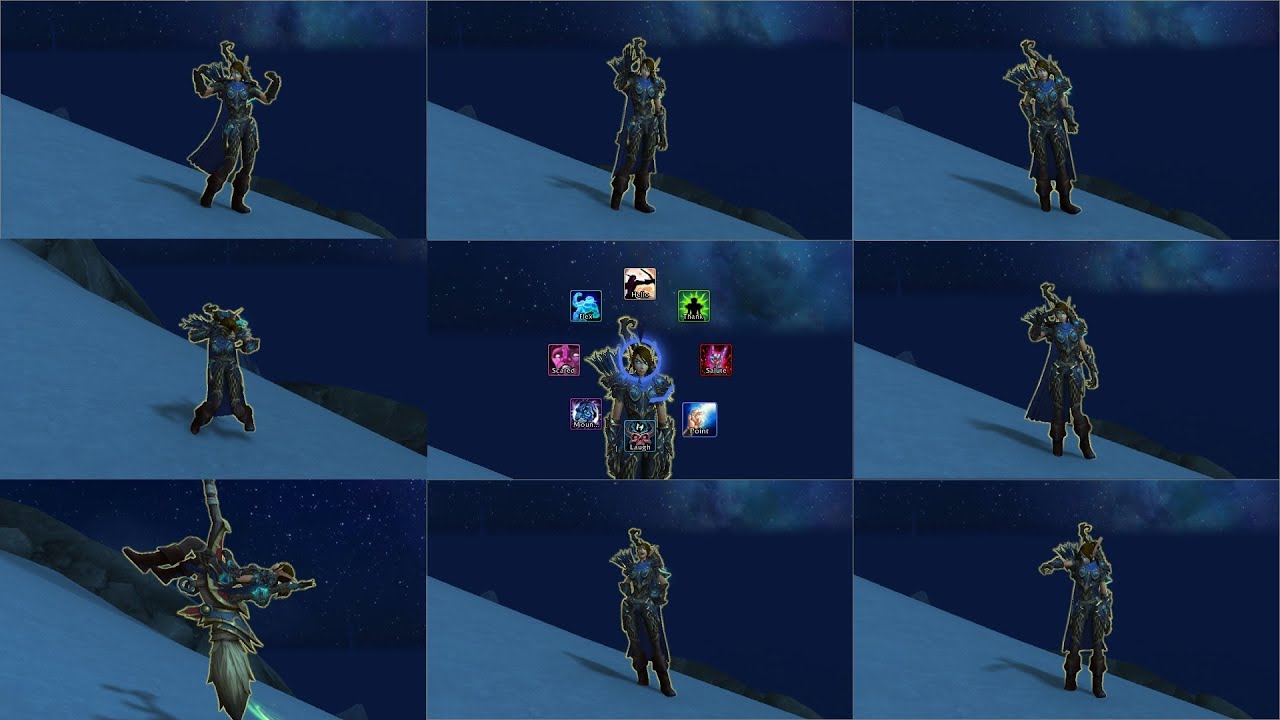 How to quick or fast emote in World of Warcraft (OPIE - addon showcase)