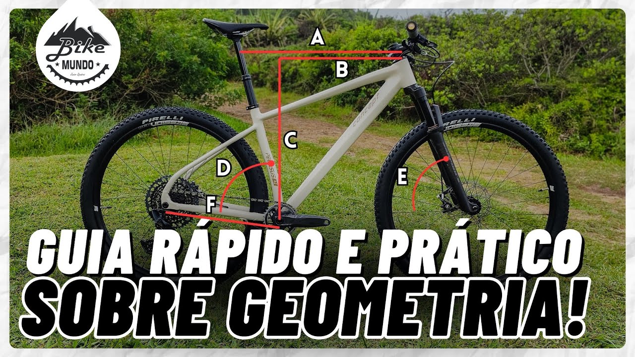 Como Escolher a GEOMETRIA? Passo a Passo SIMPLES! | BIKE MUNDO