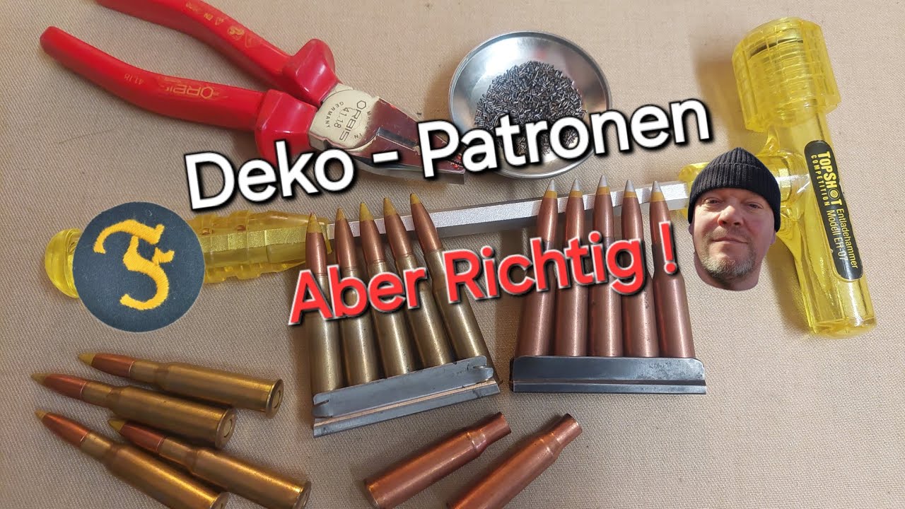 DEKO - Patronen machen... Aber richtig ! ☝️ (ohne Rechtsberatung)