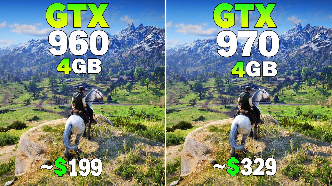 GTX 960 Vs GTX 970 - Test in 12 Games