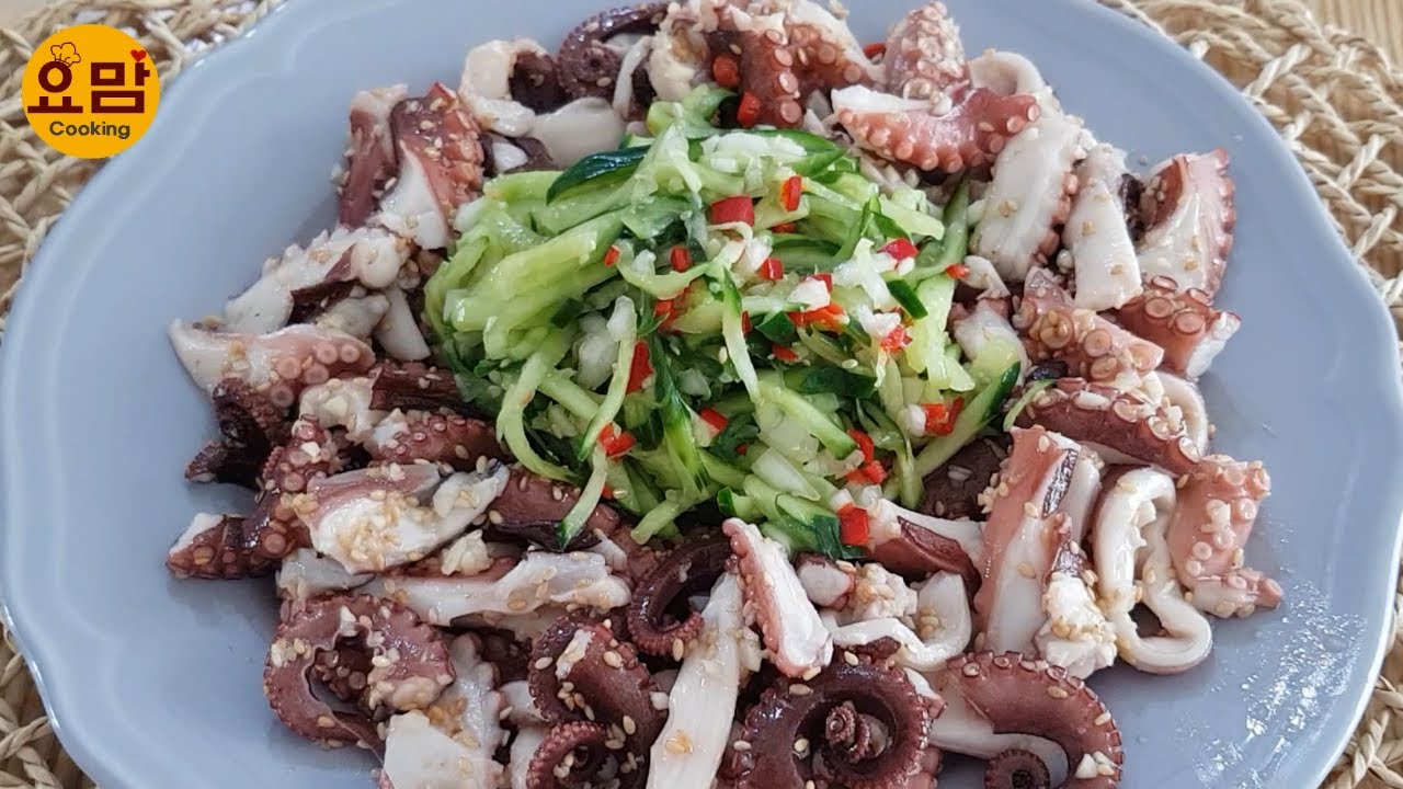 문어숙회 초장말고 이렇게 해서 드셔보세요. 이 맛에 반할거예요!!