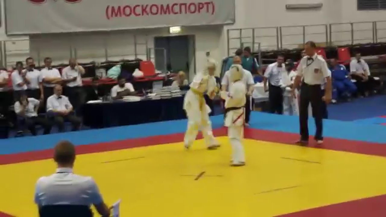 FOMIN DANIIL - Первенство Москвы финал 26 09 2015 Каратэ Киокушин