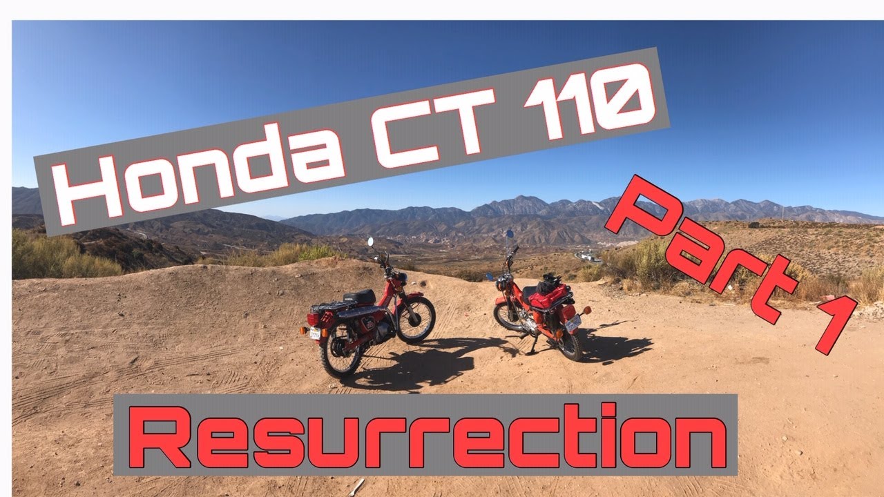 Honda Trail 110 Restoration project Part #1