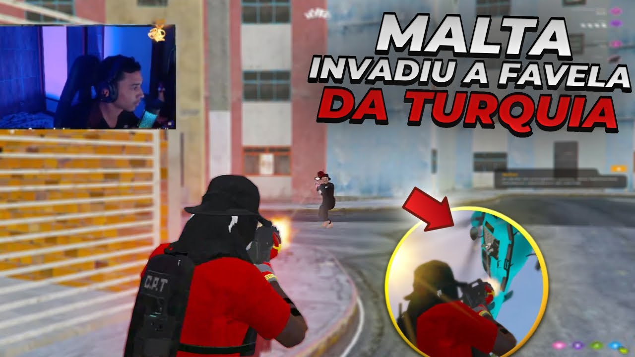 MALTA INVADIU A FAVELA DA TURQUIA   | HYPE RP | GTA RP |   🇹🇷