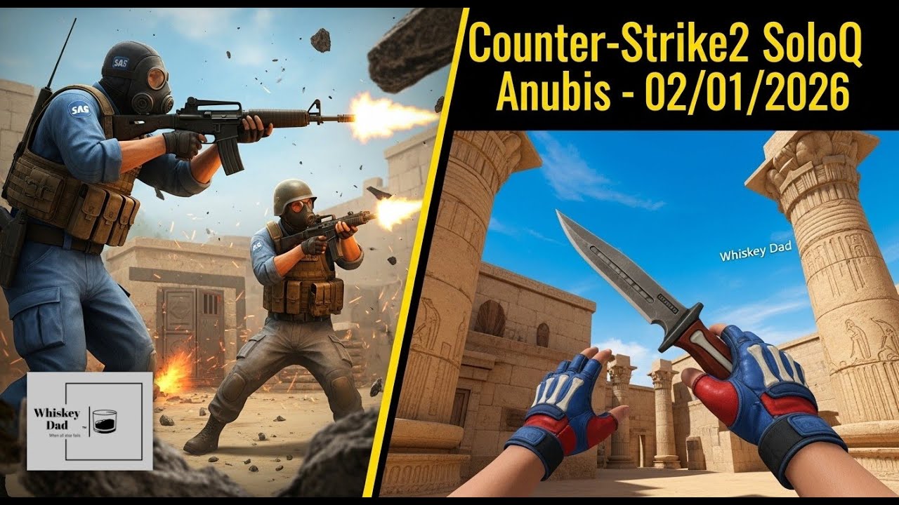 Counter-Strike2 SoloQ Anubis - 02/01/2026