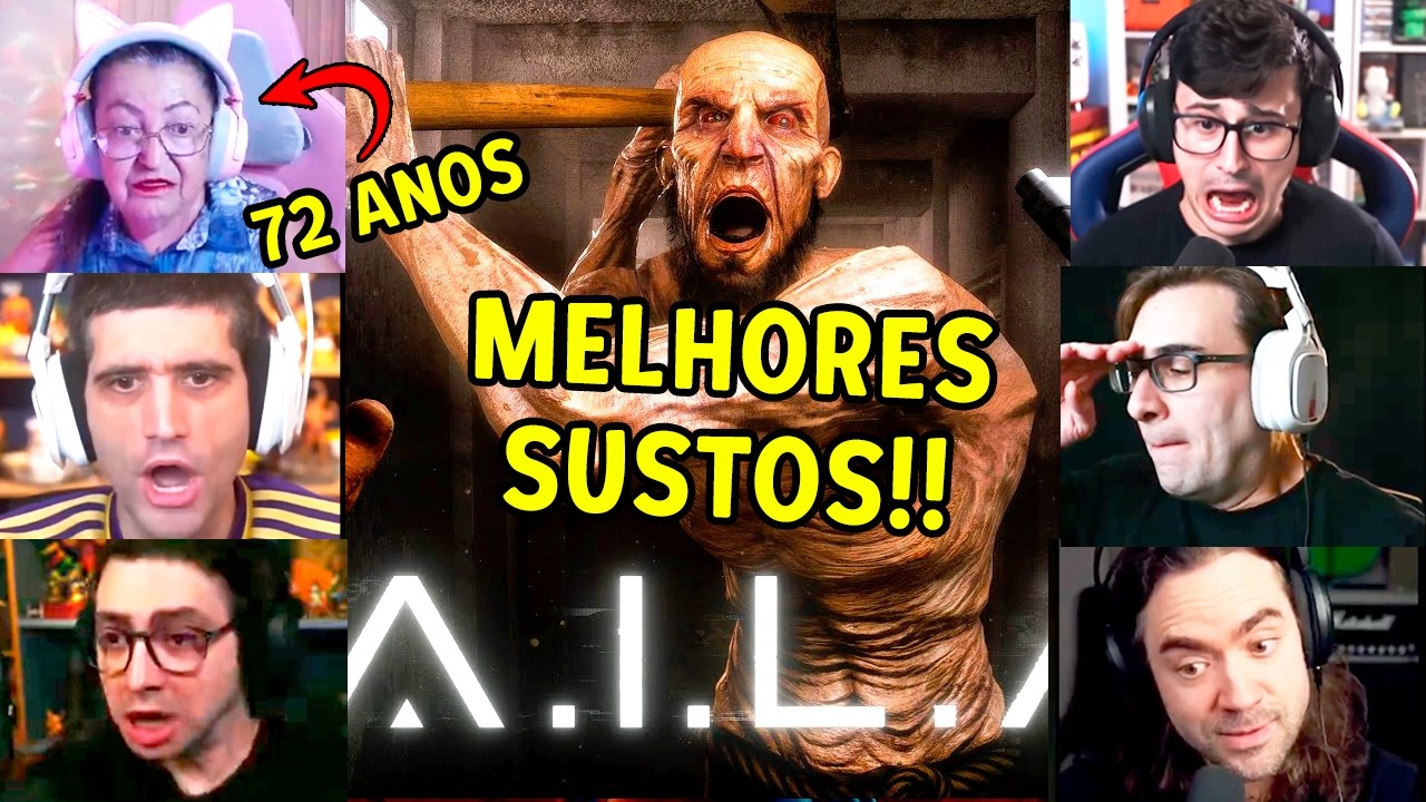 SUSTOS ENGRA&Ccedil;ADOS NO JOGO BRASILEIRO DE TERROR - AILA