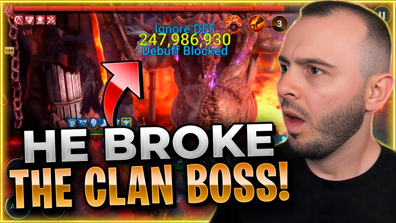 Этот чемпион УБИЛ босса клана В ОДИНОЧКУ!! Рейд: Shadow Legends Galleus Bloodcrest [Тестовый сервер]