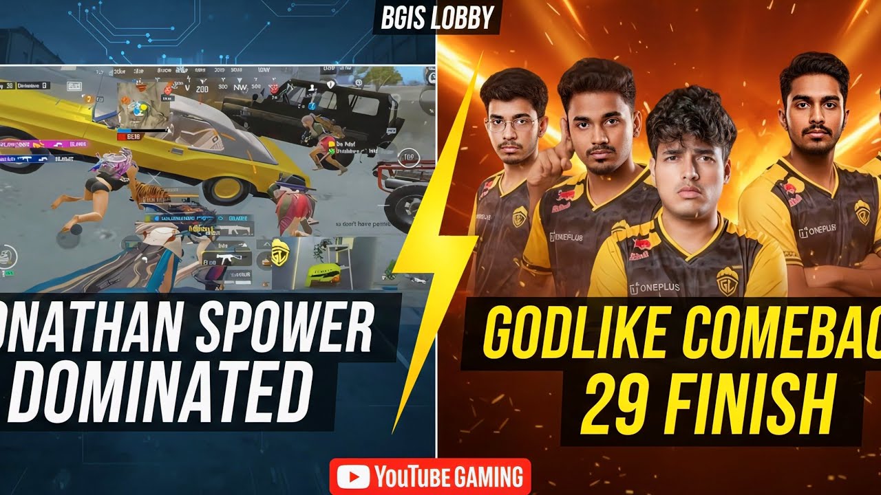 Jonathan Spower Dominated BGIS Lobby 29 Finish  #jonathangaming #spower #bgis2026 #johnathanislive