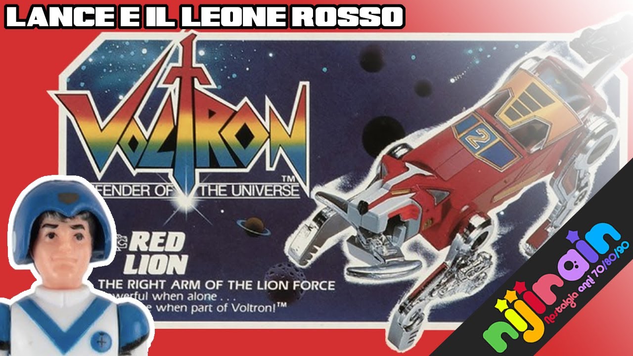 VOLTRON Lance & il Leone ROSSO - By Nijirain