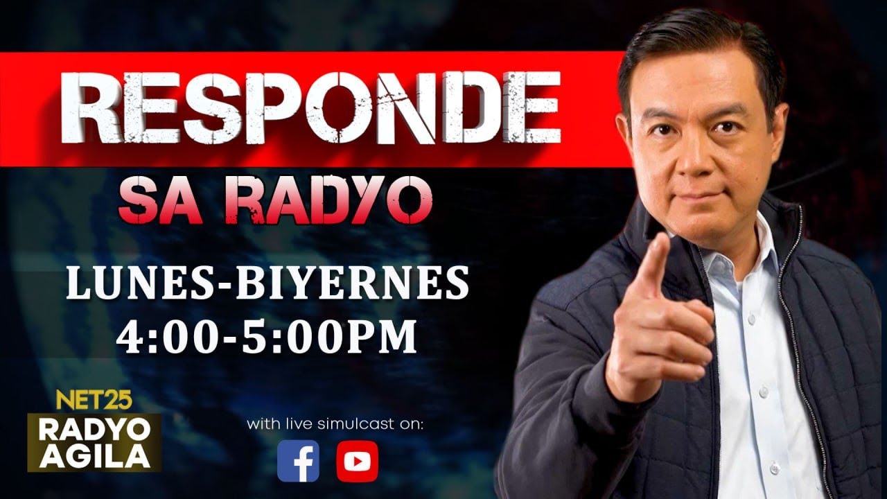 RESPONDE SA RADYO | MIYERKULES | January 28 | 4:00PM